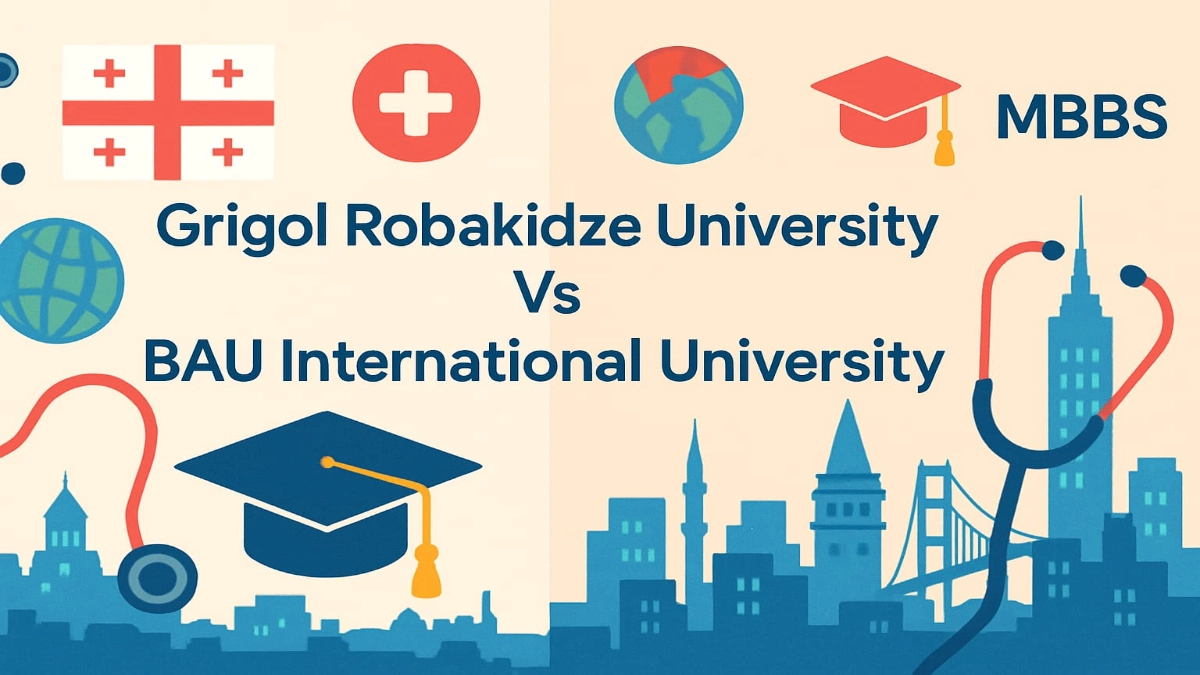Grigol Robakidze University GRUNI Vs BAU International University